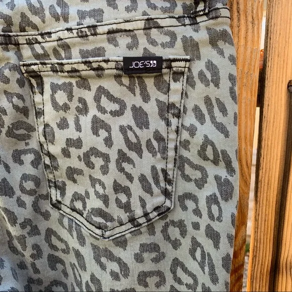 Joe's Leopard Print High Rise Skinny Jeans | 27 - Picture 10 of 12